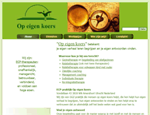 Tablet Screenshot of opeigenkoers.nl